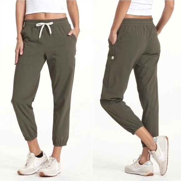 Vuori Pants - Vuori Women's Miles Olive Jogger Pants Size Meduim